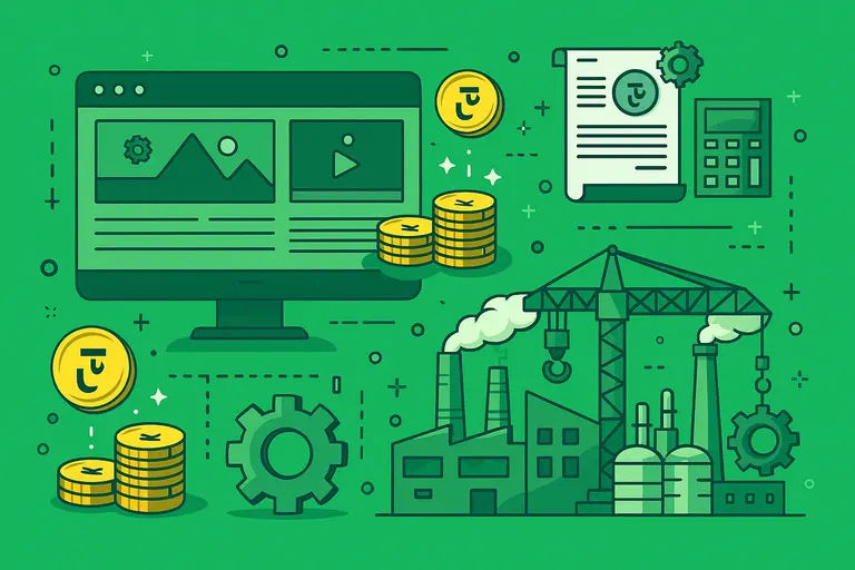 هزینه طراحی سایت صنعتی