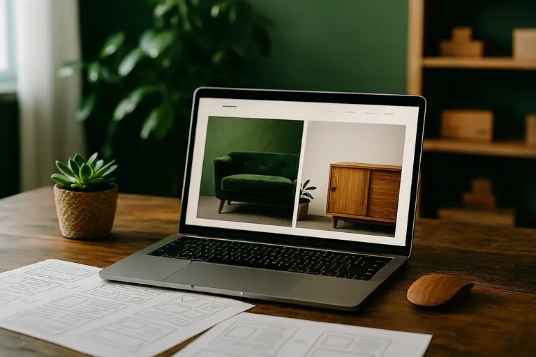 طراحی سایت صنایع چوب