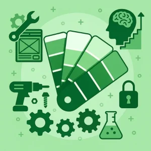 روانشناسی رنگ ها در طراحی سایت صنعتی