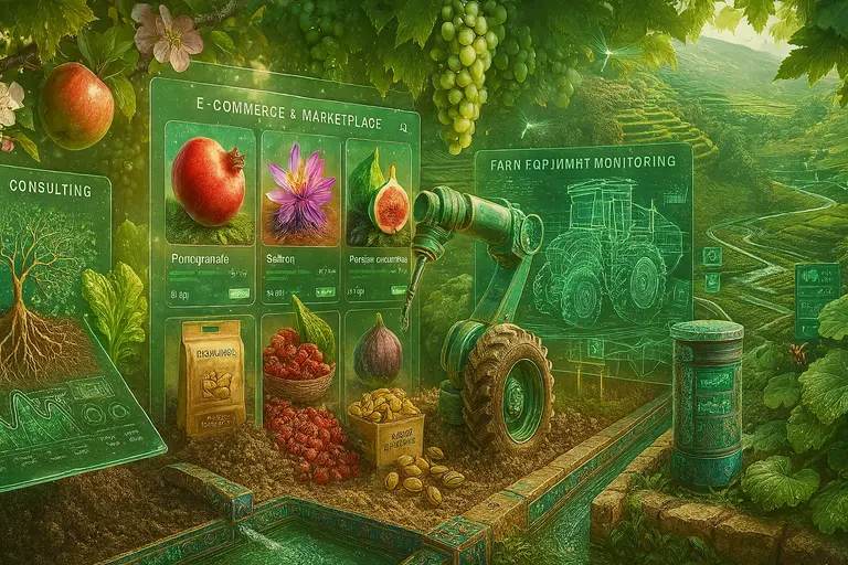 طراحی سایت کشاورزی