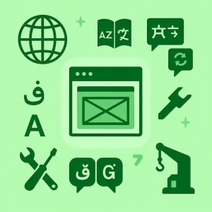 طراحی سایت صنعتی چند زبانه