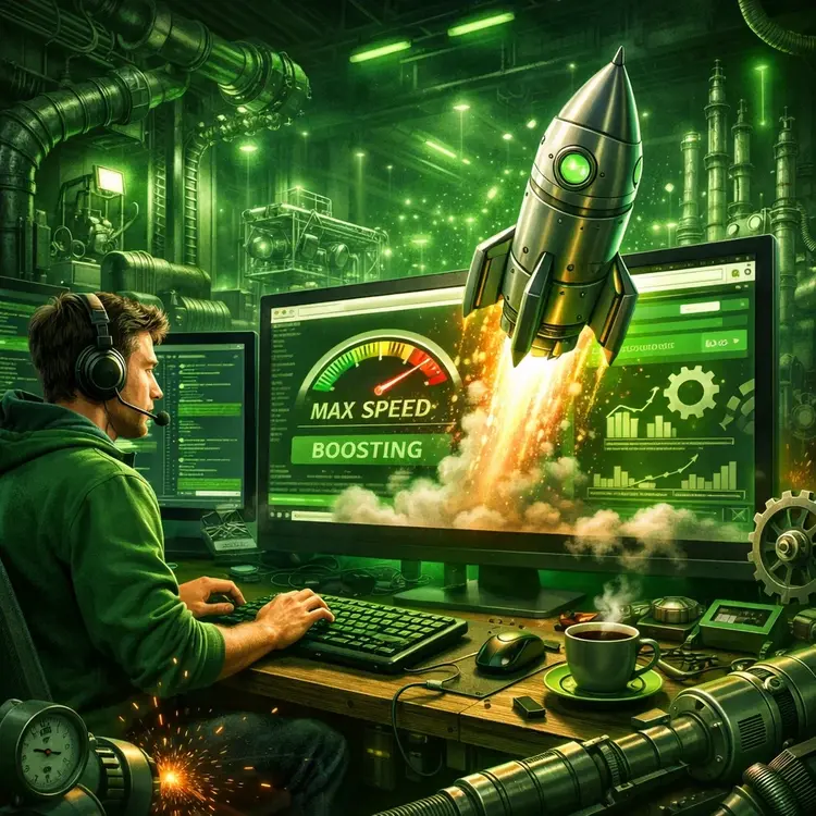 روش های عملی افزایش سرعت سایت صنعتی