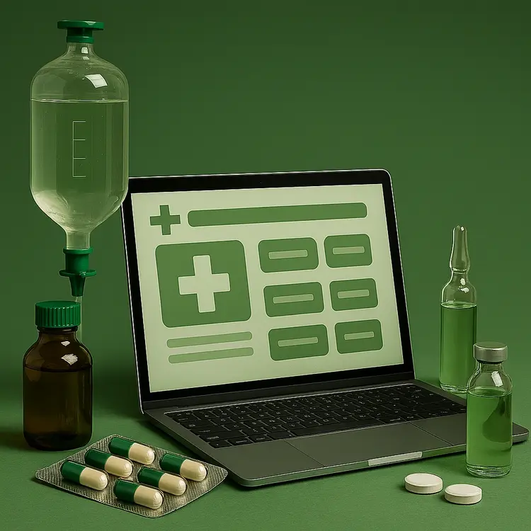 امکانات طراحی سایت داروخانه